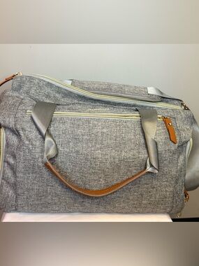 Mommore Diaper Bag Insulated Pockets Designed to Fit Breast Pump